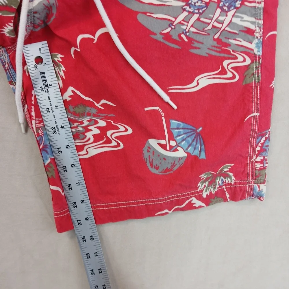 American Eagle 30x9 30 Mens Board Shorts Floral Mesh‎ Liner